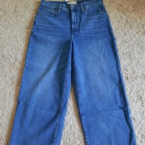 Madewell crop jeans